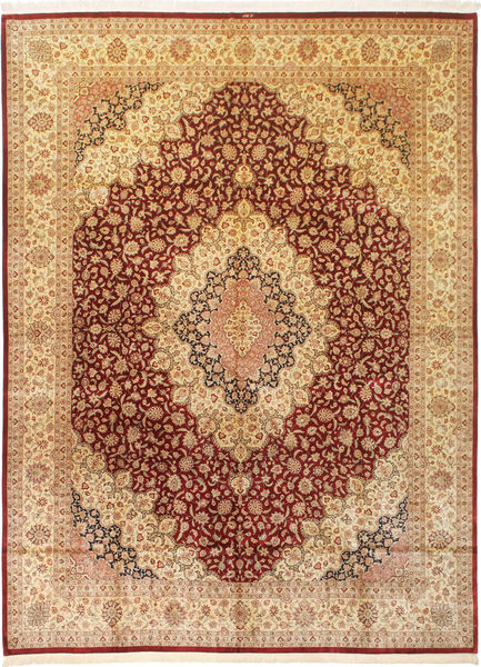 Qum silk signed: Nezafat carpet VAC58