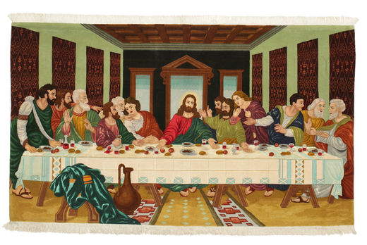 Tabriz 50 Raj with silk carpet VAZZU121