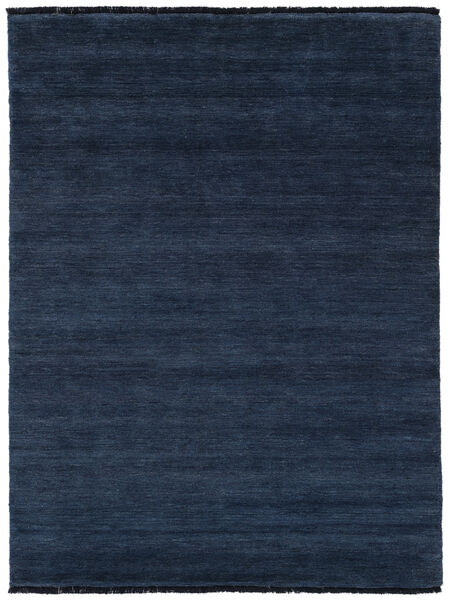 Handloom Fringes - Tamno Plava Sag 200X300 Moderni Tamnoplava/Plava (Vuna, Indija)