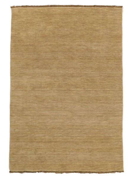 Handloom Fringes - Beige Rug 160X230 Modern Light Brown (Wool, India)