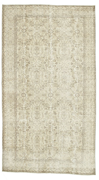 Colored Vintage Sag 170X300 Autentični
 Moderni Ručno Uzlan Tamna Bež/Bež (Vuna, Turska)