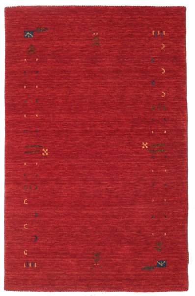 Gabbeh Loom Frame - Rust Red Rug 100X160 Modern Crimson Red (Wool, India)
