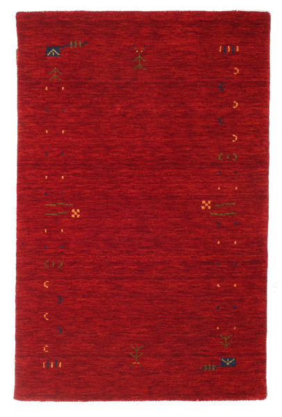 Gabbeh Loom Frame - Red Rug 100X160 Modern Crimson Red/Dark Red (Wool, India)