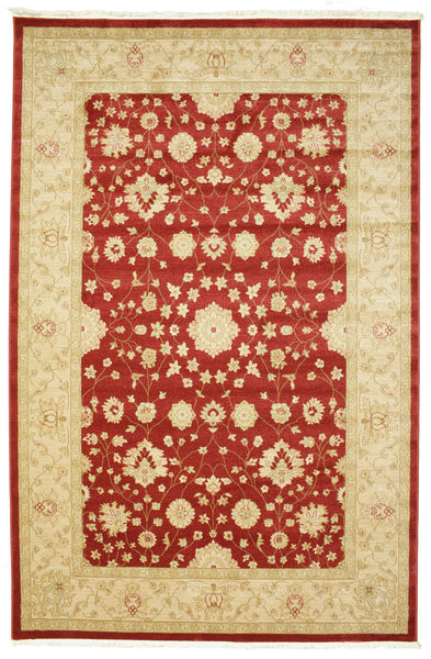 Farahan Ziegler - Vermelho Tapete 200X300 Oriental Castanho Alaranjado/Amarelo ( Turquia)