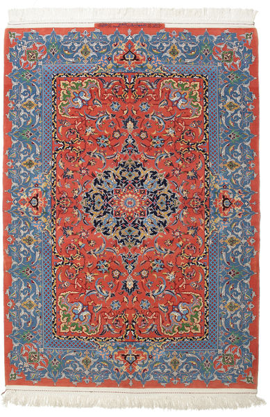 Isfahan 실크 워프 signed: Haghighi 카페트 J120