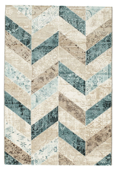 Ziggy - Kék Szőnyeg 140X200 Modern Sötét Bézs/Bézs ( Törökország)