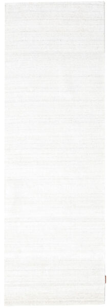 Bambu Seda Loom - Claro Natural Tapete 80X300 Moderno Tapete Passadeira Bege ( Índia)