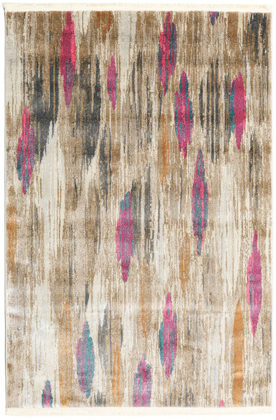 Chiara Tapete 140X200 Moderno Castanho Claro/Bege ( Turquia)