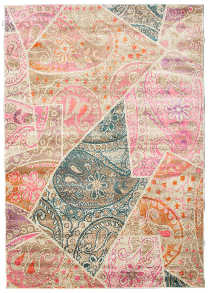 Ringo 러그 160X230 모던 라이트 핑크/라이트 브라운 ( 터키)