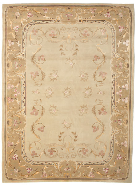 Himalaya Koberec 205X281 Moderní Ručně Tkaný Světle Hnědá/Tmavá Béžová ( Indie)