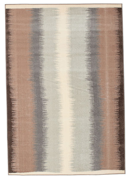 Ikat - Grigio Tappeto 140X200 Moderno Marrone Chiaro/Grigio Chiaro ( Turchia)