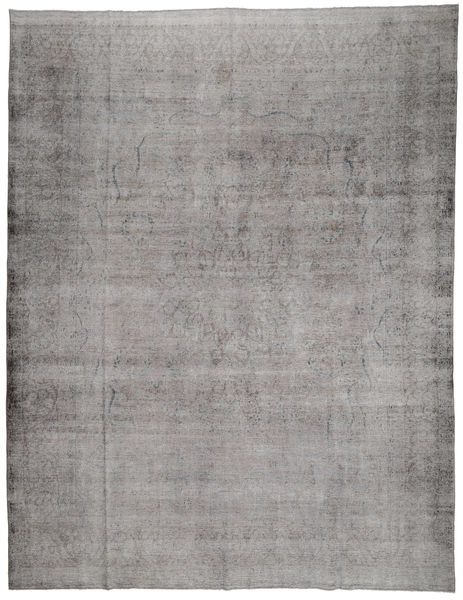 Colored Vintage Sag 293X384 Autentični
 Moderni Ručno Uzlan Svjetlosiva/Tamnosiva Veliki (Vuna, Perzija/Iran)