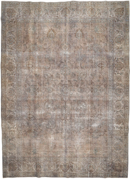Colored Vintage Sag 291X396 Autentični
 Moderni Ručno Uzlan Svjetlosiva/Svjetlosmeđa Veliki (Vuna, Perzija/Iran)