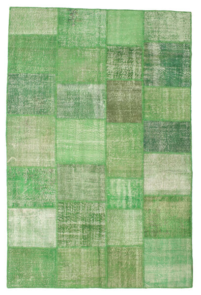 Лоскутные Ковер 200X300 Современный Ковры Ручной Работы Пастельно-Зеленый/Оливковый/Зеленый/(Шерсть, Турция)