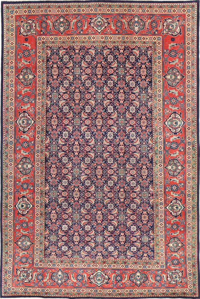 Mahal Patina Rug 205X310 Authentic
 Oriental Handknotted Dark Grey/Light Brown (Wool, Persia/Iran)