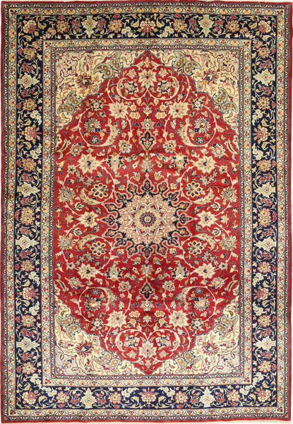 Najafabad Rug 250X363 Authentic
 Oriental Handknotted Light Brown/Purple Large (Wool, Persia/Iran)