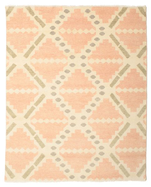 Tallin Teppich
 200X250 Echter Moderner Handgeknüpfter Hellrosa/Beige (Wolle, Indien)