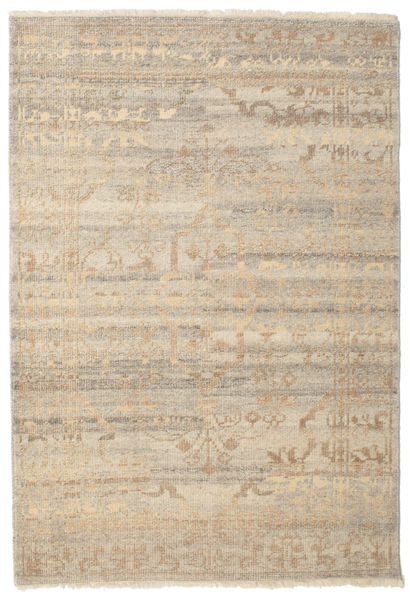 Lenore ヴィンテージ 絨毯 140X200 モダン 手織り 薄茶色/ベージュ (ウール, インド)