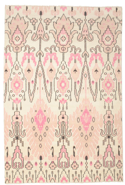 Taylor Teppich
 200X300 Echter Moderner Handgeknüpfter Beige/Hellrosa (Wolle, Indien)