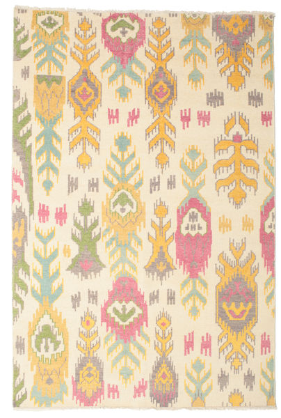 Sierra Alfombra 200X300 Moderna Hecha A Mano Beige/Amarillo (Lana, India)