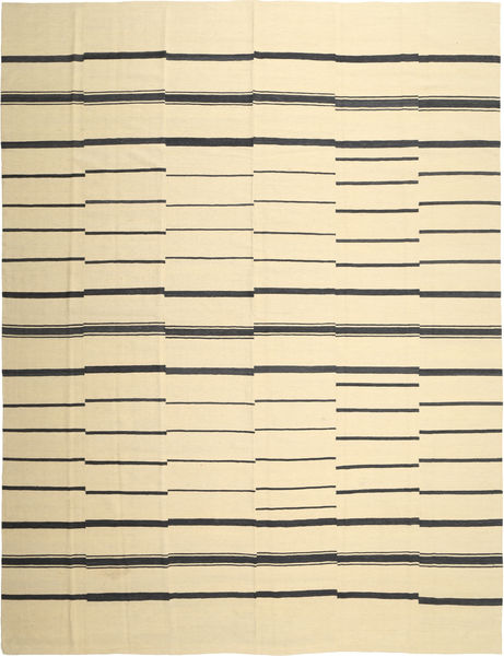 Kilim Modern Rug 305X396 Authentic
 Modern Handwoven Beige/Yellow Large (Wool, Afghanistan)