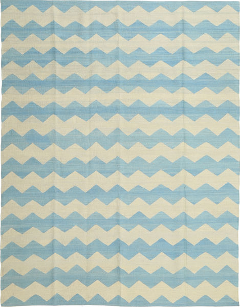 Kilim Modern Rug 190X238 Authentic
 Modern Handwoven Light Blue/Dark Beige (Wool, Afghanistan)