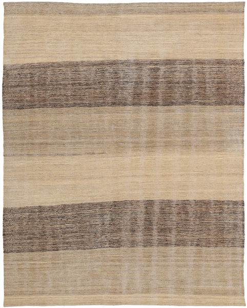 Kelim Moderni Matto 138X182 Moderni Käsinkudottu Vaaleanharmaa/Tummanbeige (Villa, Afganistan)