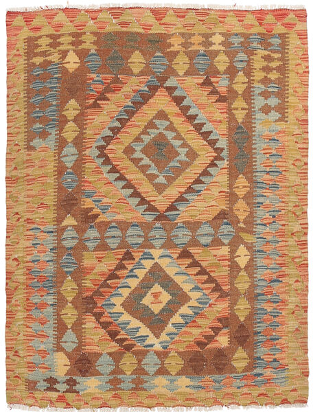Kilim Afghan Old Style Rug 91X124 Authentic
 Oriental Handwoven Light Brown/Brown (Wool, Afghanistan)