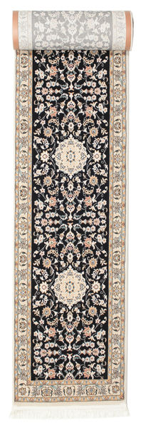 나인 Negin 러그 80X600 오리엔탈 복도용 러너
 라이트 그레이/블랙 ( 터키)