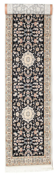 나인 Negin 러그 80X400 오리엔탈 복도용 러너
 라이트 그레이/블랙 ( 터키)