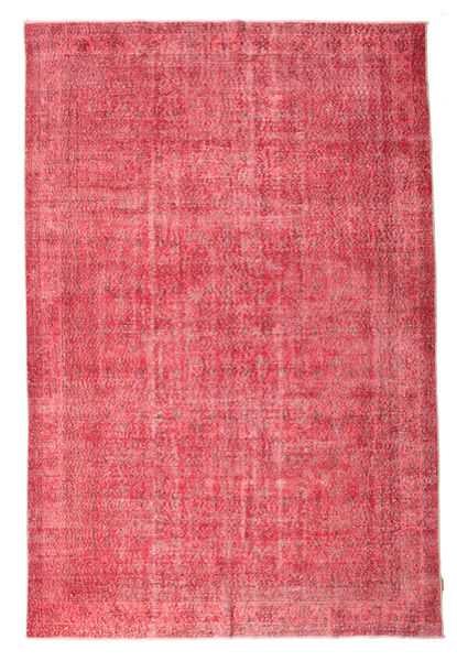 Obojeni Vintage Sag 207X310 Autentični
 Moderni Ručno Uzlan Ružičasta/Hrđavo Crvena (Vuna, Turska)