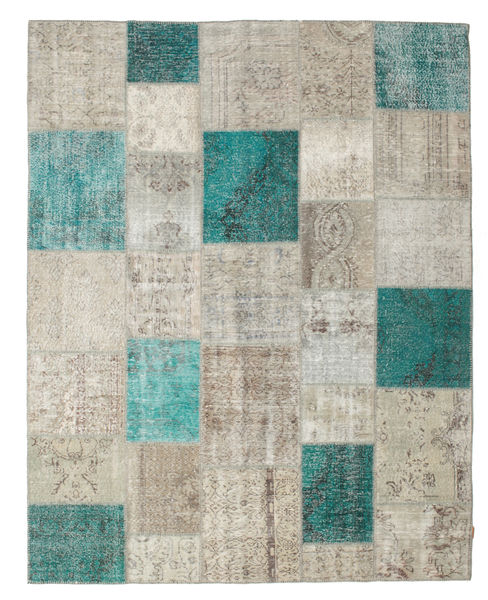 Patchwork Rug 237X301 Authentic
 Modern Handknotted Light Grey/Light Brown (Wool, Turkey)