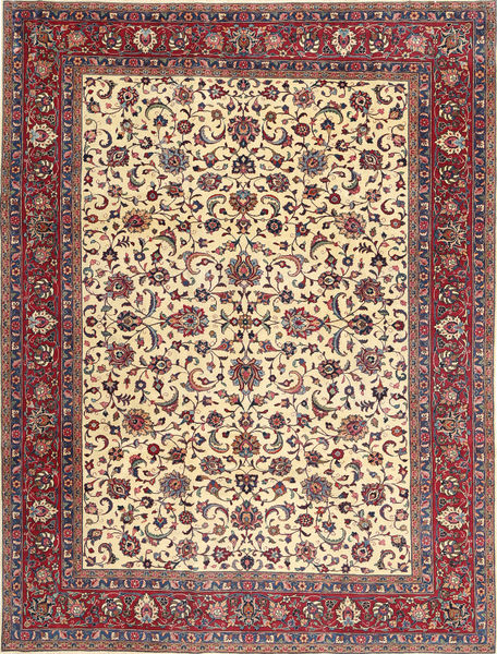 Mashad Patina Rug 245X328 Authentic
 Oriental Handknotted Brown/Dark Brown (Wool, Persia/Iran)