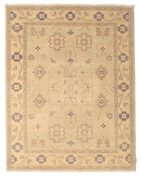 Himalaya Rug 231X296 Authentic
 Modern Handknotted Dark Beige/Light Brown (Wool, India)