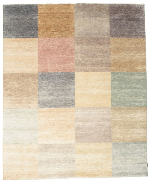 Himalaya Rug 245X297 Authentic
 Modern Handknotted Beige/Light Brown (Wool/Bamboo Silk, India)