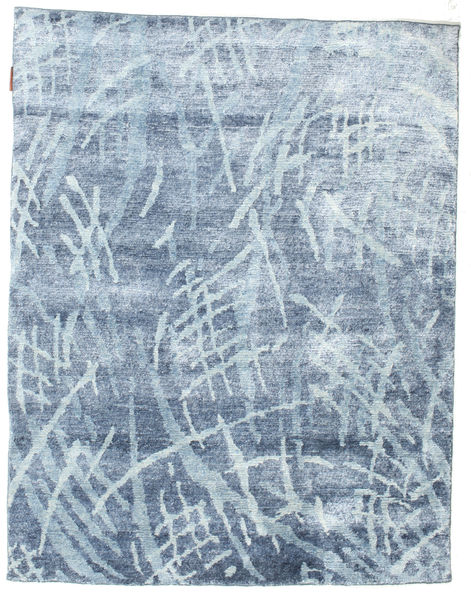 Himalaya Rug 121X153 Authentic
 Modern Handknotted Light Blue/Light Grey ( India)