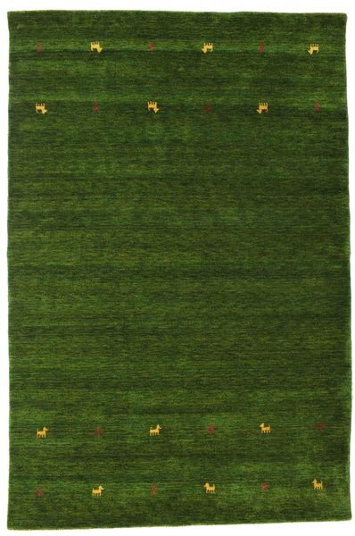 Tapete Gabbeh loom Two Lines - Verde CVD15098