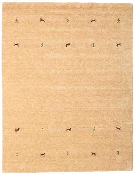 Gabbeh Loom Two Lines - Beige Rug 190X240 Modern Dark Beige/Light Brown (Wool, India)