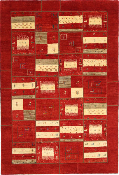 Gabbes Persia Patchwork Tæppe 202X305 Ægte Moderne Håndknyttet Rust (Uld, Persien/Iran)
