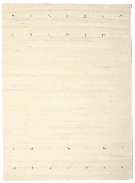 Gabbeh Loom Two Lines - Off White Rug 240X340 Modern Beige (Wool, India)