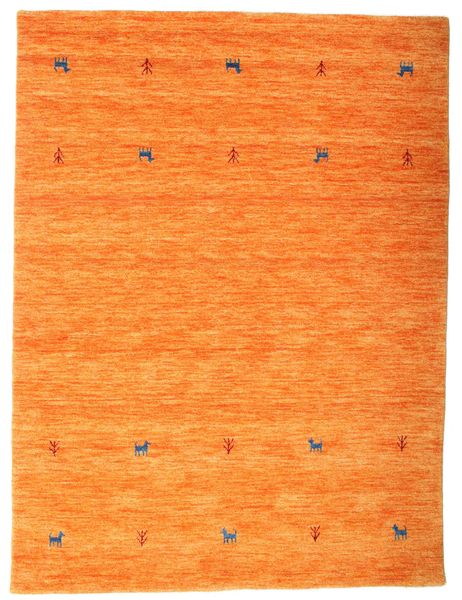 Gabbeh Loom Two Lines - Oranssi Matto 140X200 Moderni Oranssi (Villa, Intia)