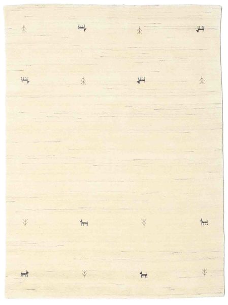 Gabbeh Loom Two Lines - Off White Rug 140X200 Modern Beige (Wool, India)