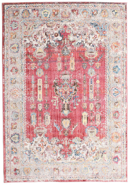 Minos - 빨간색 러그 160X230 모던 베이지/라이트 핑크 ( 터키)