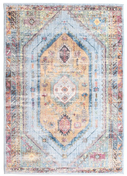 Khepera 러그 140X200 모던 라이트 그레이/화이트/크림 ( 터키)