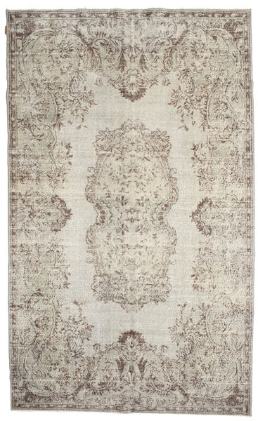 Colored Vintage Sag 190X312 Autentični
 Moderni Ručno Uzlan Svjetlosmeđa/Svjetlosiva (Vuna, Turska)