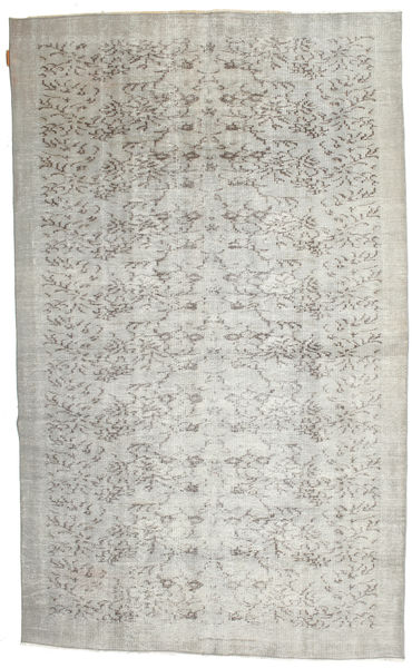 Colored Vintage Sag 158X260 Autentični
 Moderni Ručno Uzlan Svjetlosiva/Bež (Vuna, Turska)