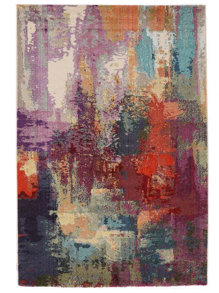 Aruba 러그 160X230 모던 다크 브라운/다크 그레이 ( 터키)