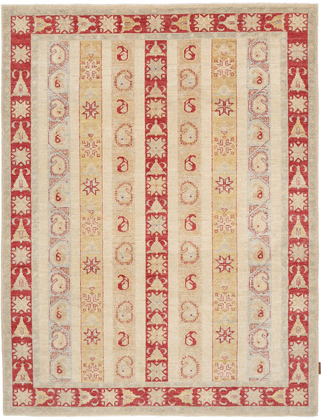 Ziegler Rug 177X220 Authentic
 Oriental Handknotted Light Brown/Dark Beige (Wool, Pakistan)