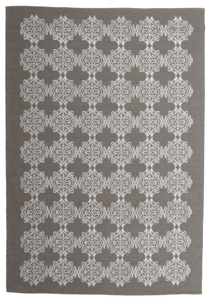 Zakai Sag 200X300 Autentični
 Moderni Ručno Tkani Tamnosiva/Svjetlosiva (Vuna, Indija)