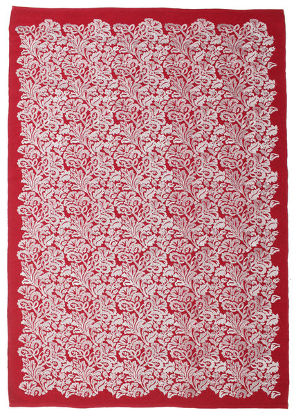 Camelia - Vermelho Tapete 160X230 Moderno Tecidos À Mão Luz Rosa/Bege (Lã, Índia)